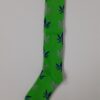 Green Seattle Colors High Quality Weed Socks Over the Knee Size - Image 3